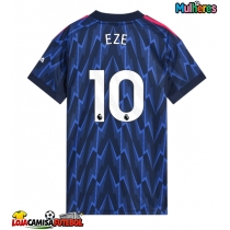 Camisa de Futebol Arsenal Eberechi Eze #10 Equipamento Secundário Mulheres 2025-26 Manga Curta